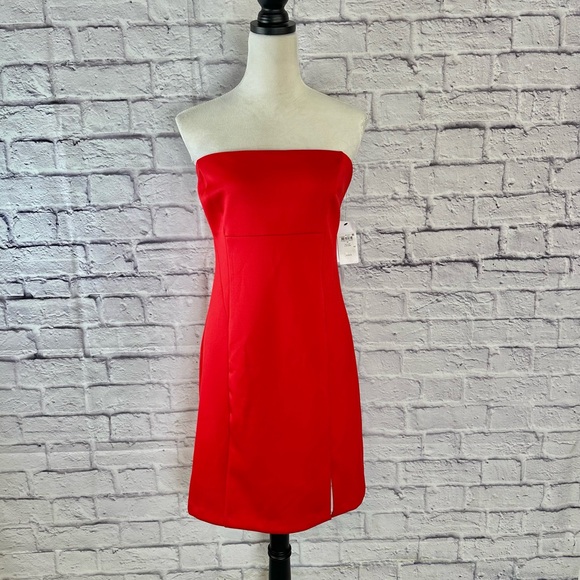 Guess Dresses & Skirts - Guess strapless red dress (SL Anya Dress, Size 14, Color:‎ Red Cherry, NWT):